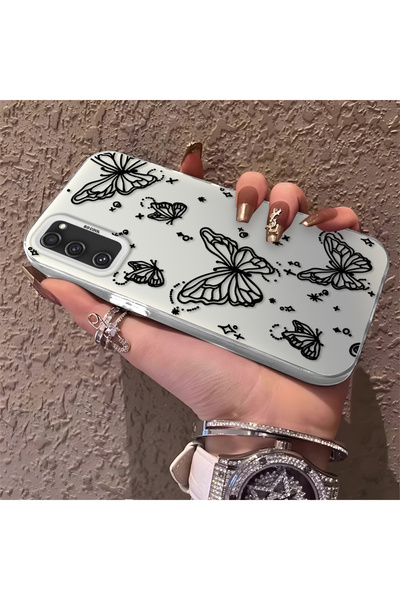 CHICASELUX Samsung Galaxy S20 Fe 4G/5G Compatible Elegant Night Style Butterf...