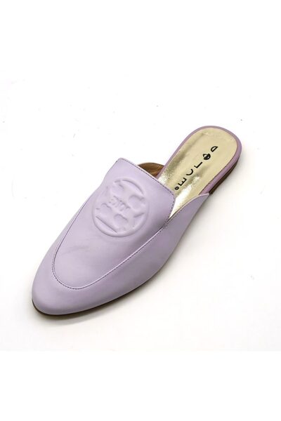 Dolce Λιλά Δερμάτινα Mules