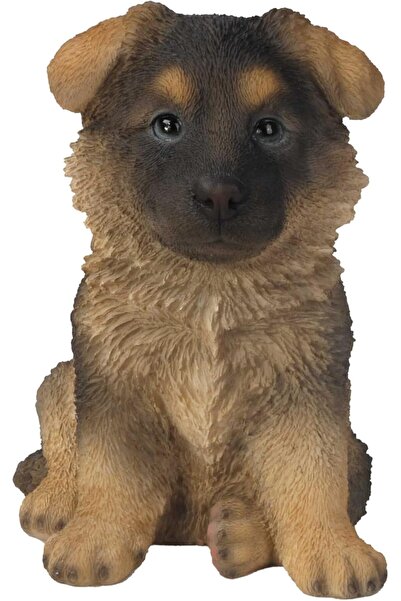 Hi-Line Gift Ltd . Oturan Alman Kurdu Yavru Köpek Heykeli