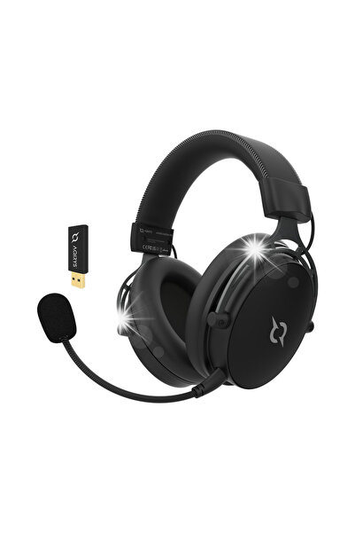 AQIRYS Căști wireless 2.4GHz ANDROMEDA PRO negre