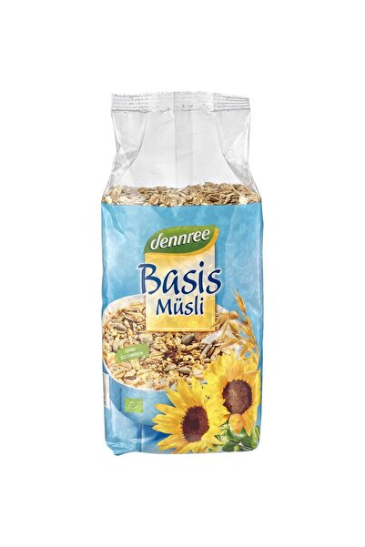 Dennree Muesli integral organic de bază, 750g