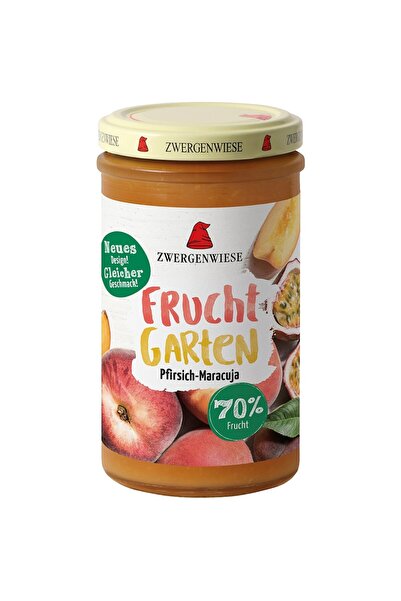 Zwergenwiese Gem de piersici și fructul pasiunii îndulcit cu nectar de agave,...