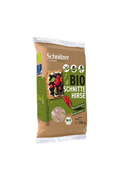 Schnitzer Pâine de mei fără gluten și fără lactoză, 6 felii, bio, 250g