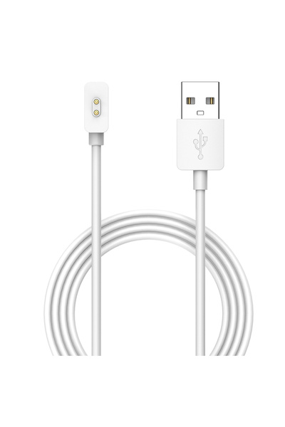 CaseOnn Xiaomi Smart Band 10 Manyetik USB Hızlı Şarj Kablosu Beyaz