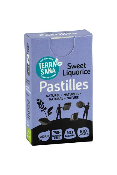 Terrasana Bomboane dulci din lemn, Lemn dulce, bio, fără gluten, 25g