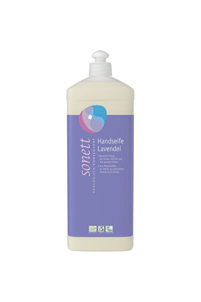 Sonett Săpun lichid cu lavandă organică pentru mâini și corp, 1L