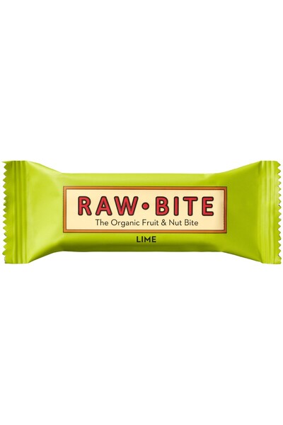 raw bites Baton de fructe cu nuci și lămâie verde, fără zahăr adăugat, organi...