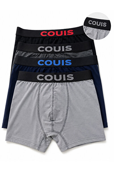 couis Boxer Cotton Lycra 4 Pieces