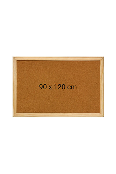 Optima Cork Board With Wooden Frame, 90 X 120 Cm, Display Systems
