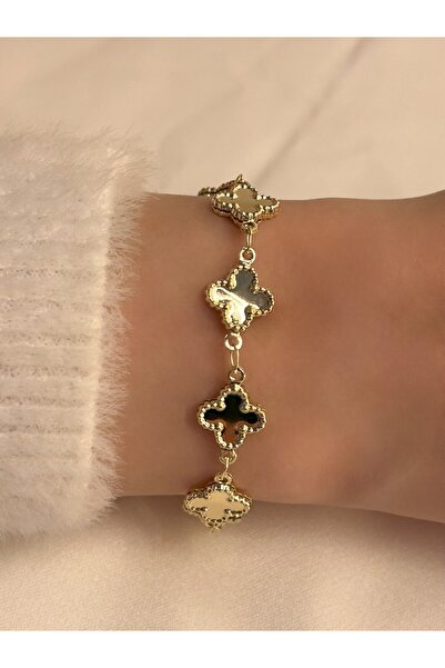 Nilly Jewelry Yonca Desen Parlak Bileklik