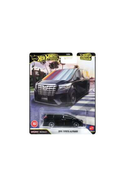 HOT WHEELS Model auto Toyota Alphard negru la scară 1:64
