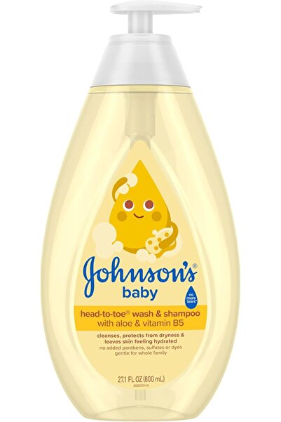 Johnson's Baby شامبو وغسول جونسون اللطيف للأطفال والمواليد الجدد من الرأس إلى...