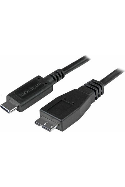 startech Καλώδιο USB 3.1 USB-C Αρσενικό - Micro USB-B Μαύρο 1μ