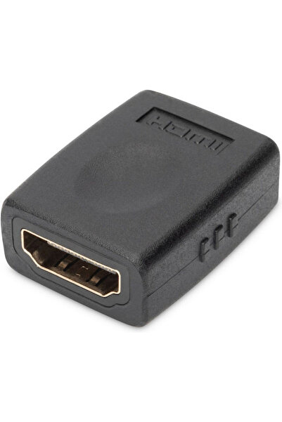 Digitus Προσαρμογέας HDMI 4K 3D Συμβατός με Ethernet Μαύρο