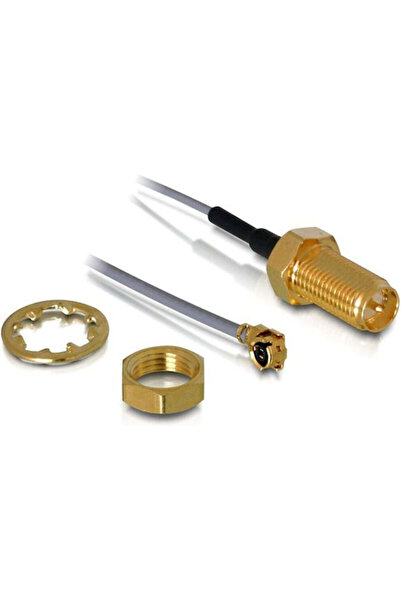 DELOCK Καλώδιο RP-SMA Αρσενικό - RP-SMA Αρσενικό 0.2μ (88340) 1 τεμάχιο