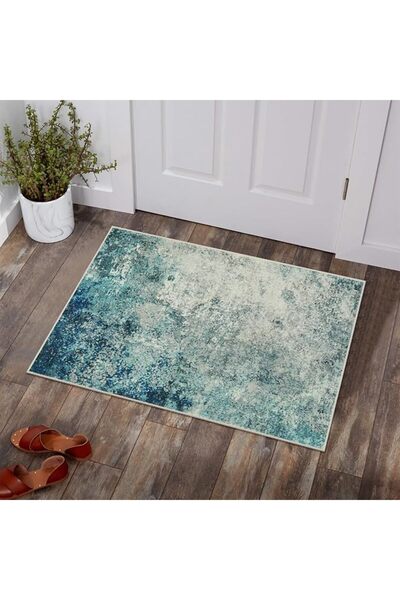 GENERAL Lahome Moroccan Area Rug - 2’x3’Washable Small Entryway Accent Distre...