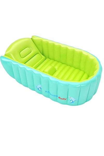 YAAVAAW Inflatable Baby Bathtub,Infant Shower Tub Anti-Slip Shower Basin,Todd...