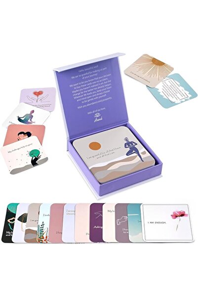 GENERAL Ariond Happier Me Positive Affirmation Cards for Women - Daily Motiva...