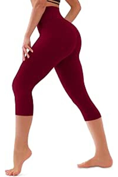 Bluemaple 4 Pack Leggings for Women Butt Lift High Waisted Tummy Control No S...