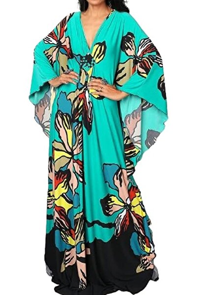 Bsubseach Women Embroidery Short Sleeve Bikini Swimsuit Cover Up Side Split B...