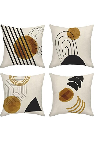 Sanwarm Throw Pillow Covers Home Decor Set of 4 Pillow Cases Decorative 18 x ...