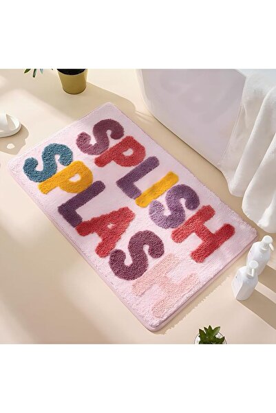 GENERAL Cute Bath Mat Non Slip Soft Fluffy and Absorbent Microfiber Colourful...