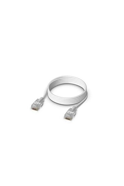 Ubiquiti Cablu patch UACC-Cable-Patch-EL-1M-W, Cat5e, S/UTP, 1m, Alb