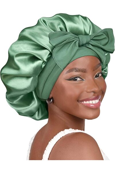 YANIBEST Satin Bonnet Silk Bonnet for Sleeping Hair Bonnet with Tie Band Head...