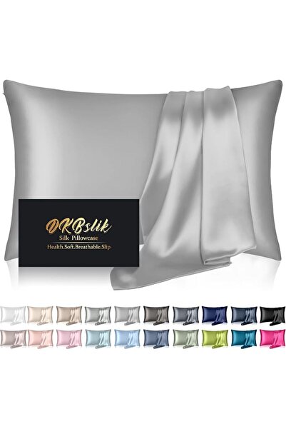 GENERAL Silk Pillowcase for Hair and Skin, Mulberry Silk Pillow Cases Queen S...