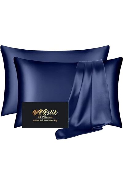 GENERAL Silk Pillowcase for Hair and Skin, Mulberry Silk Pillow Cases Queen S...
