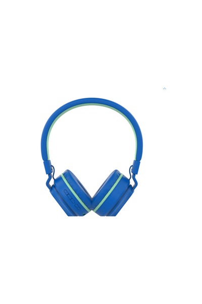 TELLUR Buddy Bluetooth Headphones, 25H Playtime, 10 m Range, Blue