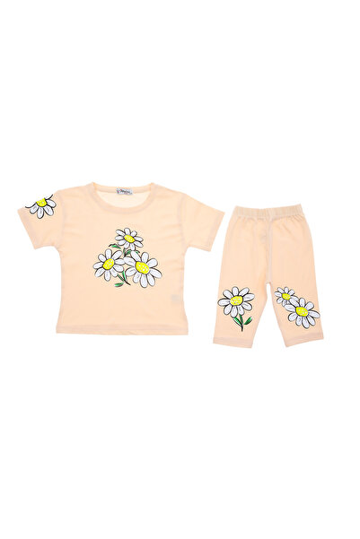 CRASSİ Girl's Shorts Suit Daisy Printed