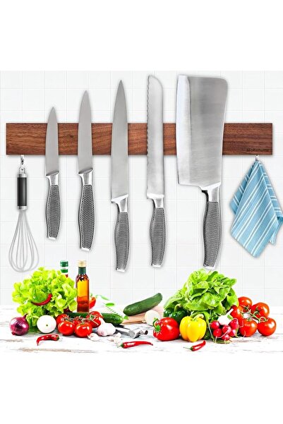 GENERAL Magnetic Knife Holder for Wall 17 Inch, No Drilling black knife magne...
