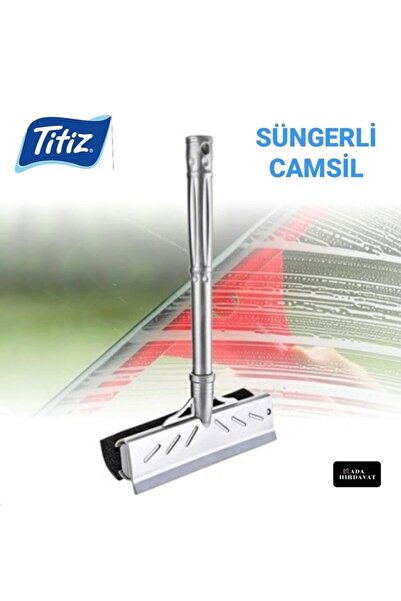 Titiz TP-179 Süngerli Cam Sil 22 cm Cam Temizleme Aparatı
