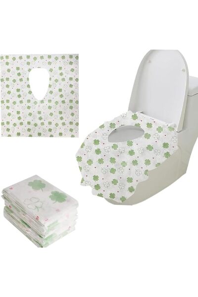 Zimtal 30 Pcs Toilet Seat Cover Set Disposable Potty Seat Cover for Kids Extr...