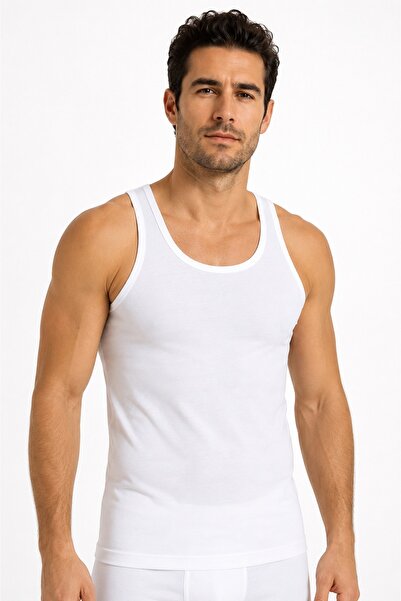 CottonVia 6 Pieces, Men's Athlete, 100% Cotton, 30/1 Compact Combed Cotton, W...