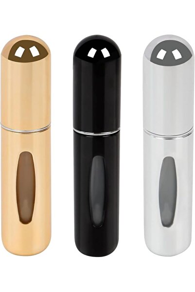 ALMEKAQUZ 3Pcs Travel Perfume Bottles, Refillable (5ml/0.2oz)