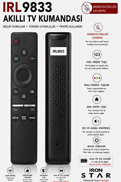 Samsung TV kumandası / Smart TV kumandası / televizyon kumandası / akıllı TV ...
