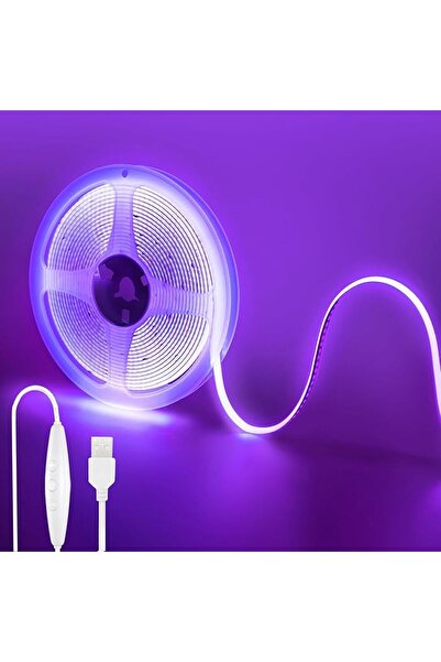 GENERAL 5V USB COB LED Strip Lights with Dimmable Switch,9.84FT/3M,Warm White...