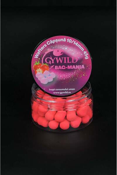 Gywild Wafters Bag-Mania Căpșuni 10-14 mm