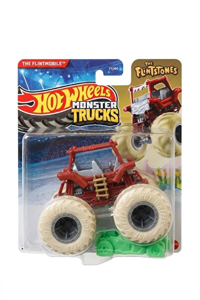 HOT WHEELS Mattel Sepexa Monster Trucks Flintstones Taş Devri Aracı - The Fli...
