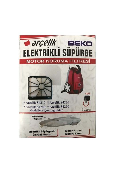 Ürkmez Ticaret Beko bks 2240 c vacuum cleaner compatible motor filter motor p...