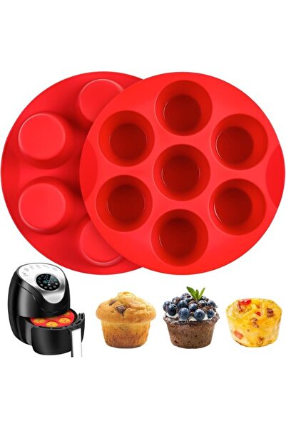 STARSTAR 2 silicone egg molds for air fryer.