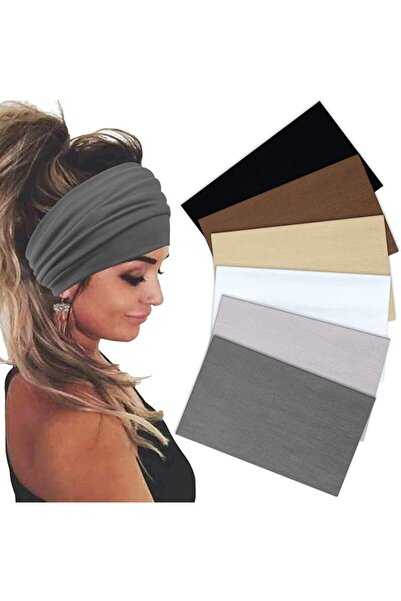 GENERAL Sefiinh Wide Headbands For Women Stretch Headband Boho Head Bands Wom...
