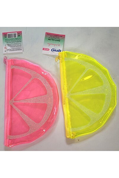 MC Micostore Mapa cu fermoar tip ziplock a6 sclipici pvc pepene Spree