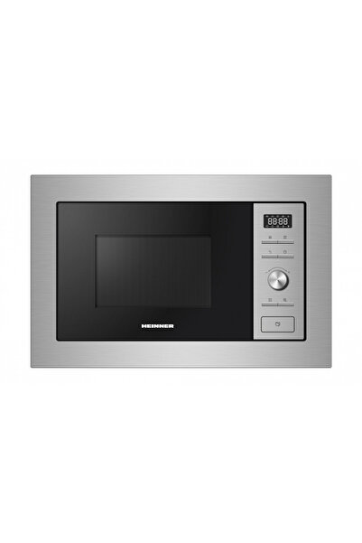 Heinner Cuptor cu microunde încorporabil 28L 900W cu grill de 1000W, Inox