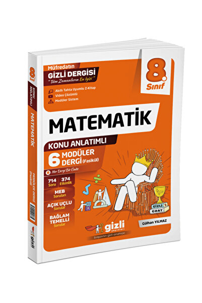 Gizli Yayınları 8. Sınıf Matematik Müfredatın Gizli Dergisi