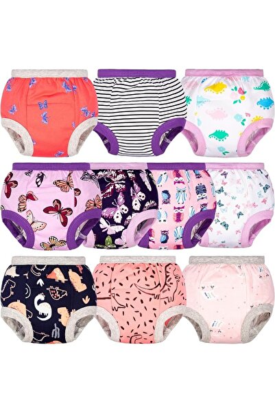 BIG ELEPHANT Potty Training Underwear 10 Packs Absorbent Toddler Training Pan...