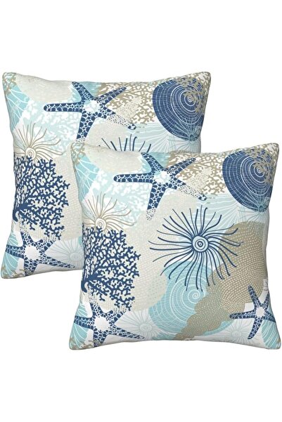 Poream Stripe Black and White Farmhouse Throw Pillow Covers 18x18 Inch Sunmme...