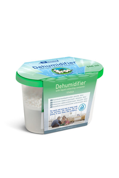 Alista Home Dezumidificator de aer 500 ml cu rezervor, parfum de iasomie, ant...